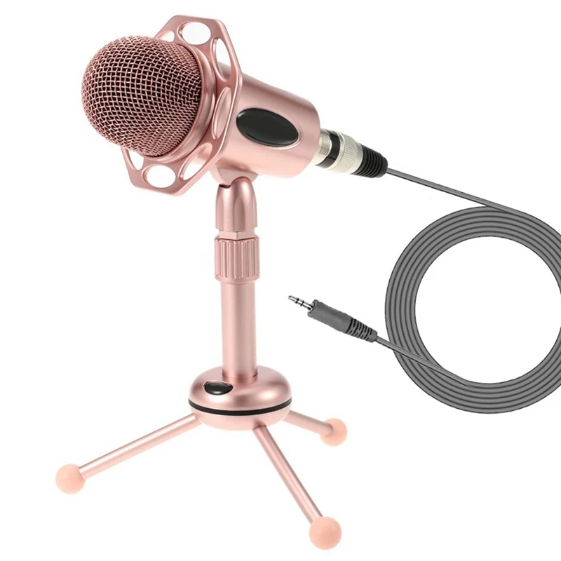 

Hot TTKK Talk Creative Microphone Retractable Rotating Stand Used for Broadcasting, Singing, Recording, KTV Musical Microphone