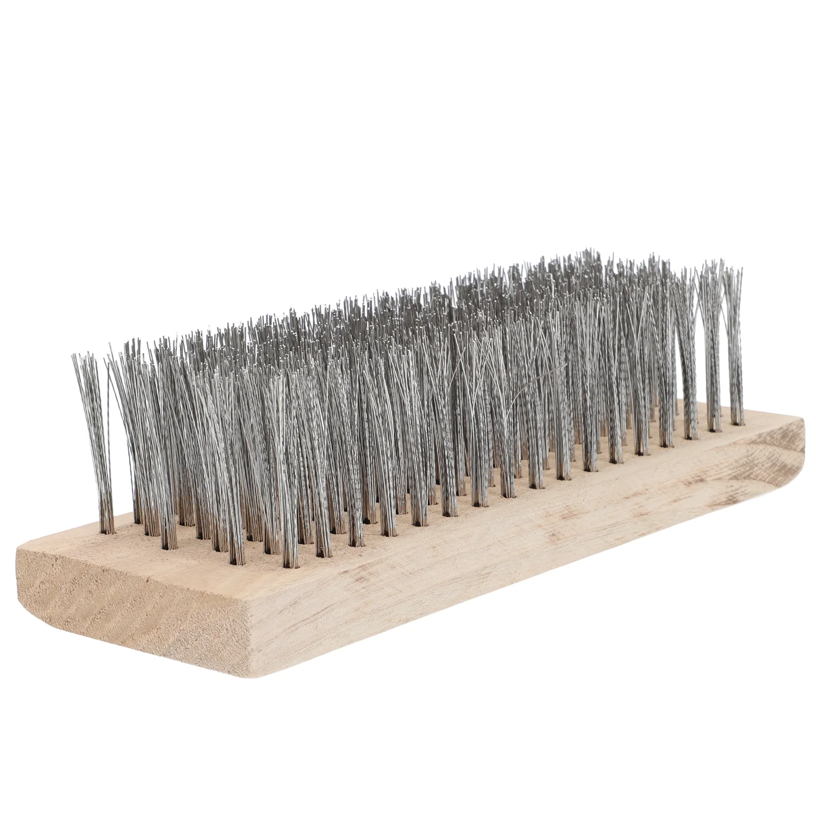 

2Pcs Wooden Long Handle Cleaning Brush Weed Removing Brush Yard Supply