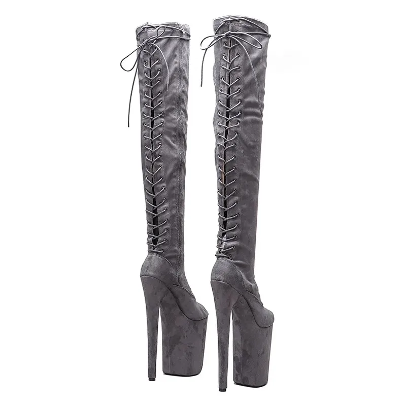 Auman Ale/Новинка 23 см/9 дюймов замшевые пикантные экзотические вечерние женские