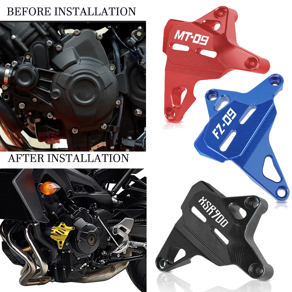 

Water Pump Protection Guard Covers MT09 Protector Cover Accessory For YAMAHA MT-09 XSR900 MT09 FZ09 2014-2022 Protection Parts