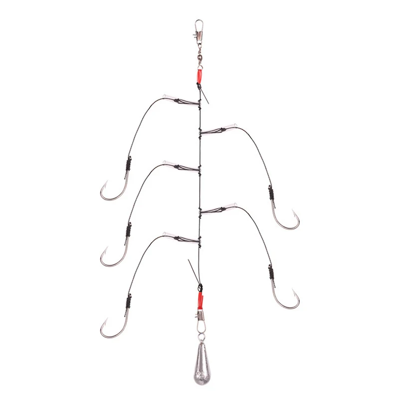 3 шт./набор рыболовные крючки для морской удочки