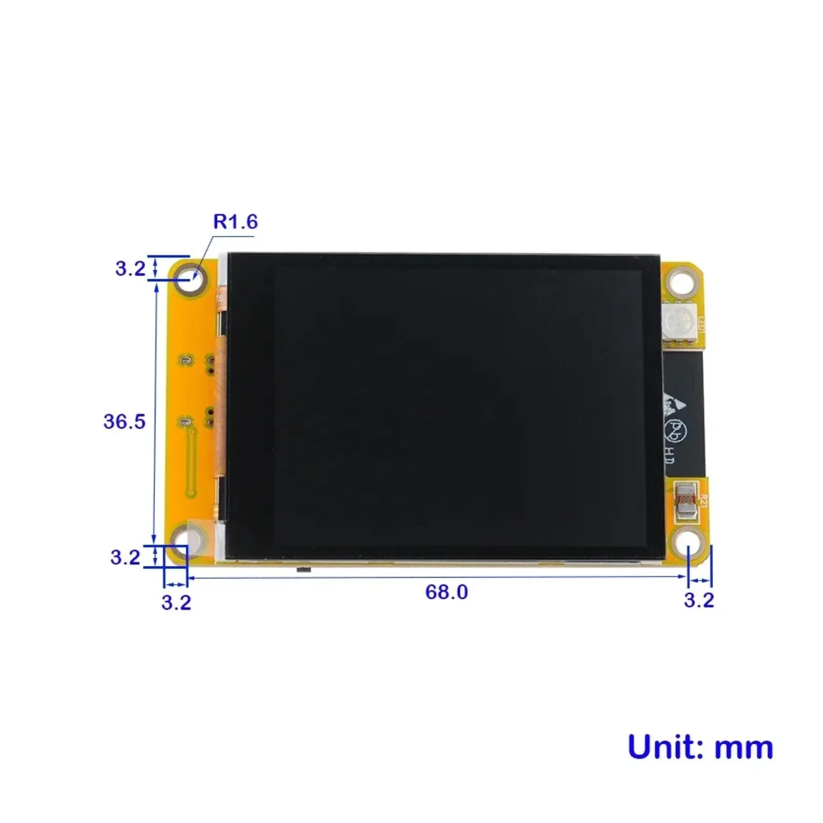 2,4-дюймовый дисплей ESP32 с модулем WiFi+BT ESP32-32, разрешение 240x320, драйвер ILI9341, сенсорный экран для Arduino IoT (art.: 3920dae2c629b) - 3920dae2c629b
