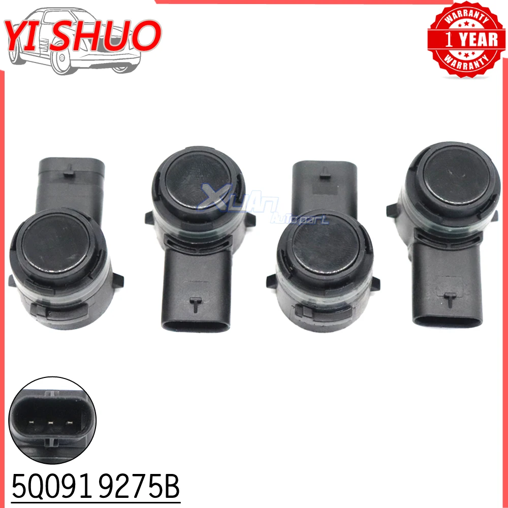 4x датчик парковки PDC Assist 5Q 0919275 B для Audi VW Golf Polo Scirocco Tiguan Touran Seat Skoda Fabia Karoq Octavia Superb BJ