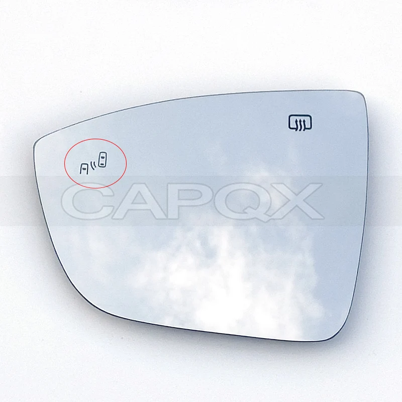 

CAPQX Отопление снаружи Белое стекло Зеркало заднего вида Стеклянная линза для Changan Deepal S07 S7 Стекло бокового зеркала с глухим отверстием