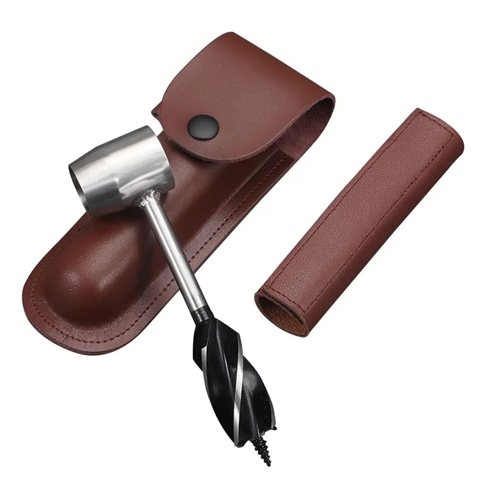 

Manual Auger Drill Hand Drill Digger Auger Outdoor Auger Drill Bits Bushcraft Survival Tools For Chopping Camping Gear Packs