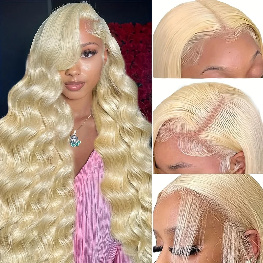 Женский парик из натуральных легких волнистых волос Parik 13x4