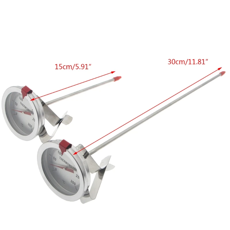 

Термометр для глубокой жарки из нержавеющей стали с мгновенным считыванием температуры
