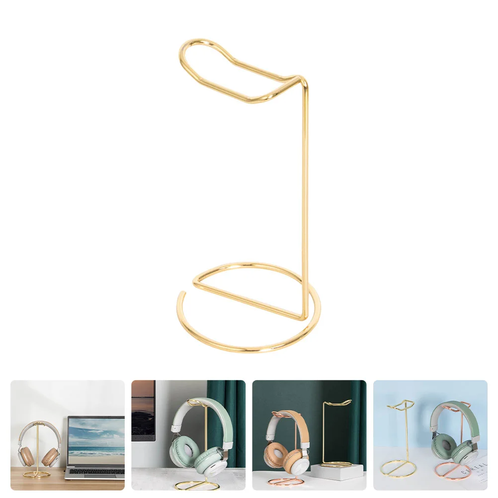 

Headset Headphone Holder Gaming Accessories Stand Rack Desk Bracket Stands Pc Metal Nanoleaf Stuff Hanger Setup Frame Alloy