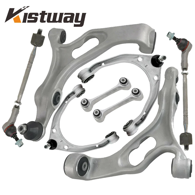 

Front Suspension Ball Joint Stabilizer Link Tie Rod Control Arm Kit For Porsche Cayenne 955 9PA VW Touareg 7LA Audi Q7 4LB