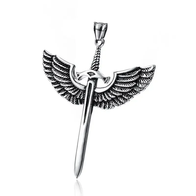 CHUANGCHENG винтажный кулон из нержавеющей стали для мужчин ожерелье цепочка