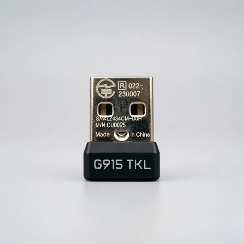 Фото Беспроводная клавиатура Logitech G915TKL с USB-приемником, черная/белая №2