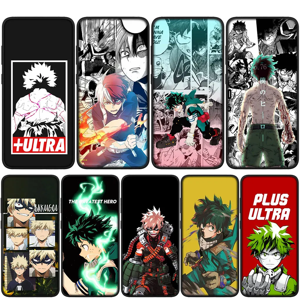 Чехол для телефона My Hero Academia Katsuki Bakugo BNHA Huawei Nova 3i 3 5t 2i 2 4E 7 SE Mate 10 20 P20 P30 Pro P10 Lite