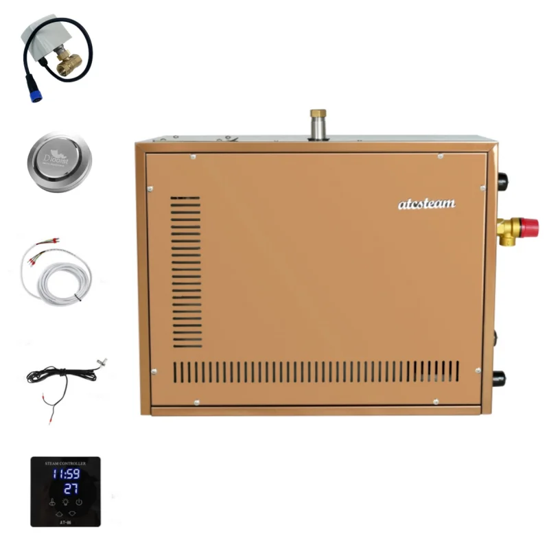 Atcsteam 4.5 кВт аппарат для сауны генератор пара ванной комнаты