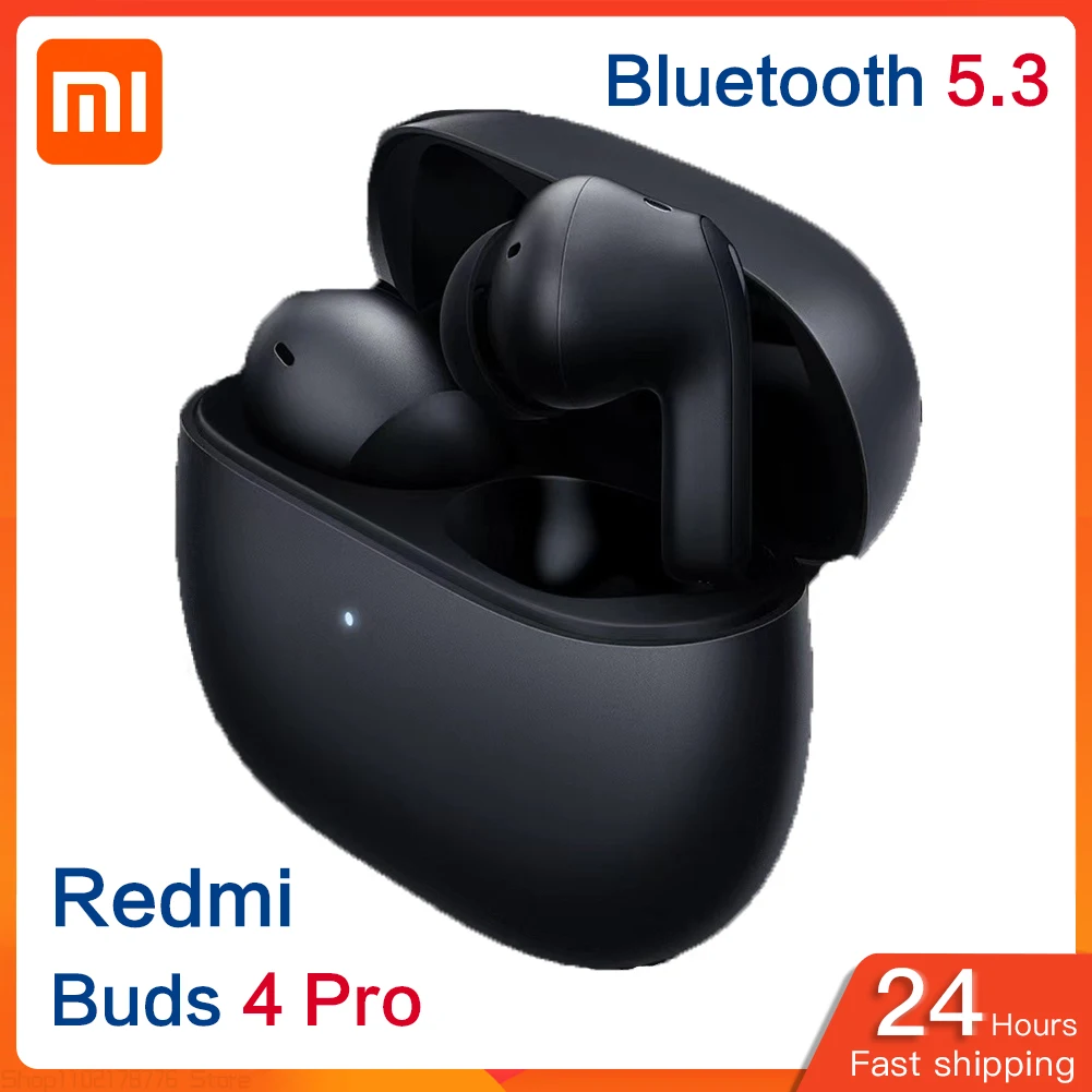 

Беспроводные Bluetooth-наушники Xiaomi Redmi Buds 4 Pro, Hi-Fi TWS-наушники с микрофоном 3 HD, спортивные наушники, гарнитура 2022, новинка, оригинал