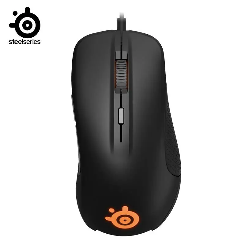 

100% оригинальная игровая мышь SteelSeries Rival 300S, Проводная оптическая мышь 7200 DPI RGB светодиодный с логотипом, геймерская USB мышь для Dota 2 CSGO LOL