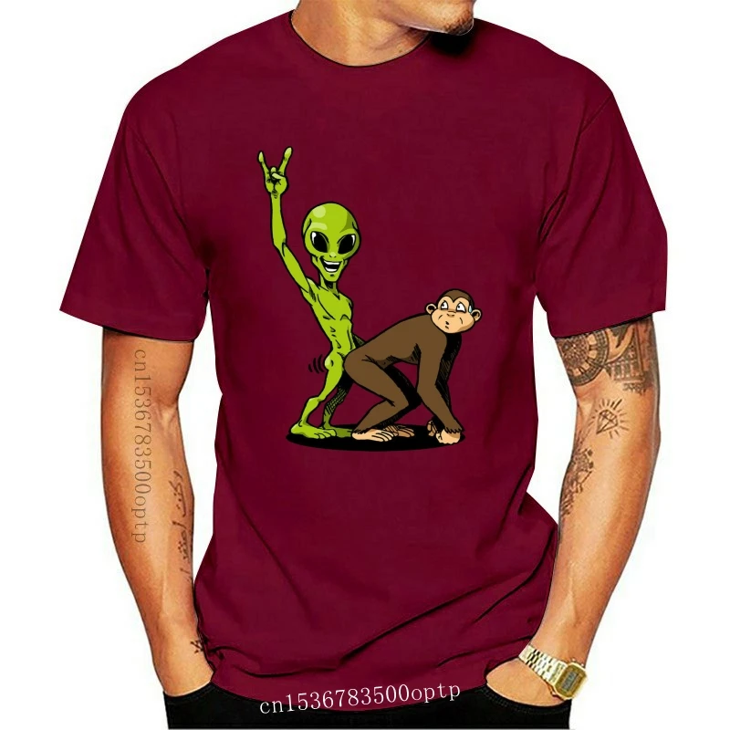 

Nueva camiseta Alien Monkey Bummer, Прямая поставка со склада (2)