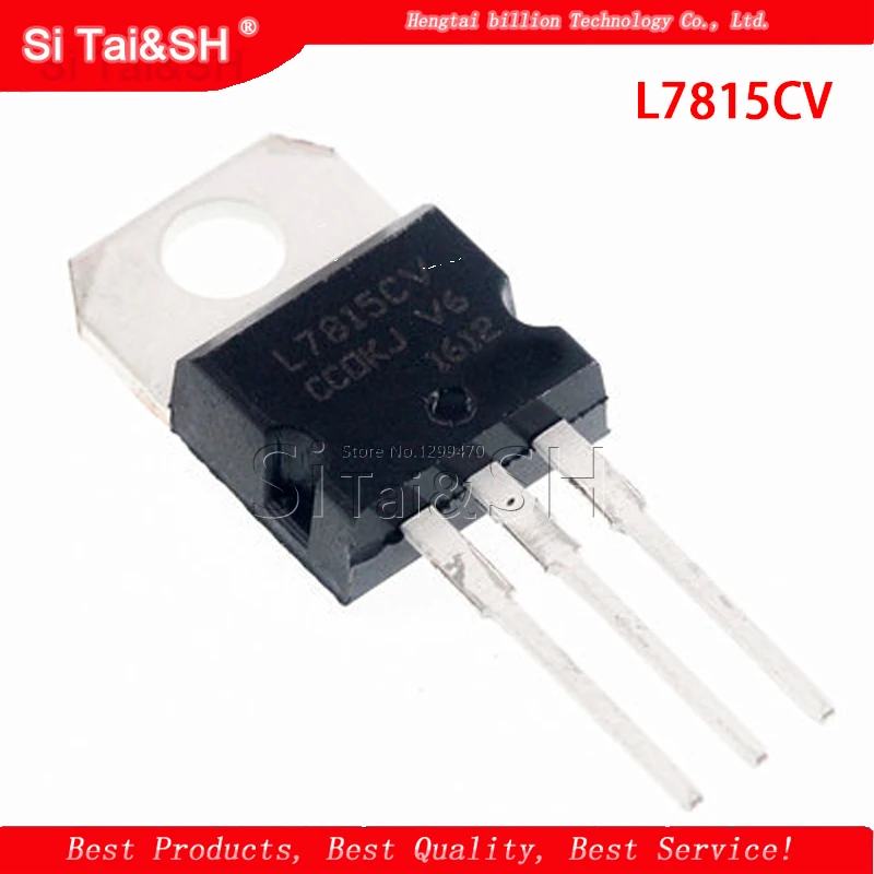 

Новая и оригинальная интегральная схема L7815CV TO220 L7815 TO-220 7815 LM7815 MC7815, 10 шт.