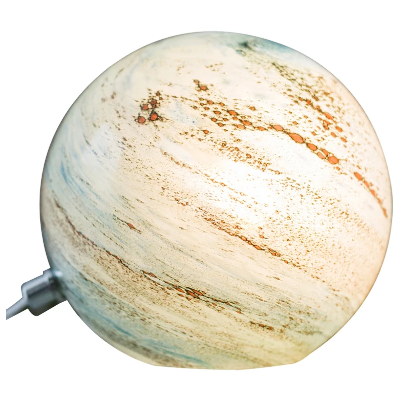 

Planet Table Lamp Chandelier Restaurant Bar Alternative Galaxy Bedside Lamp Decoration Art Glass Lamp Ball Window