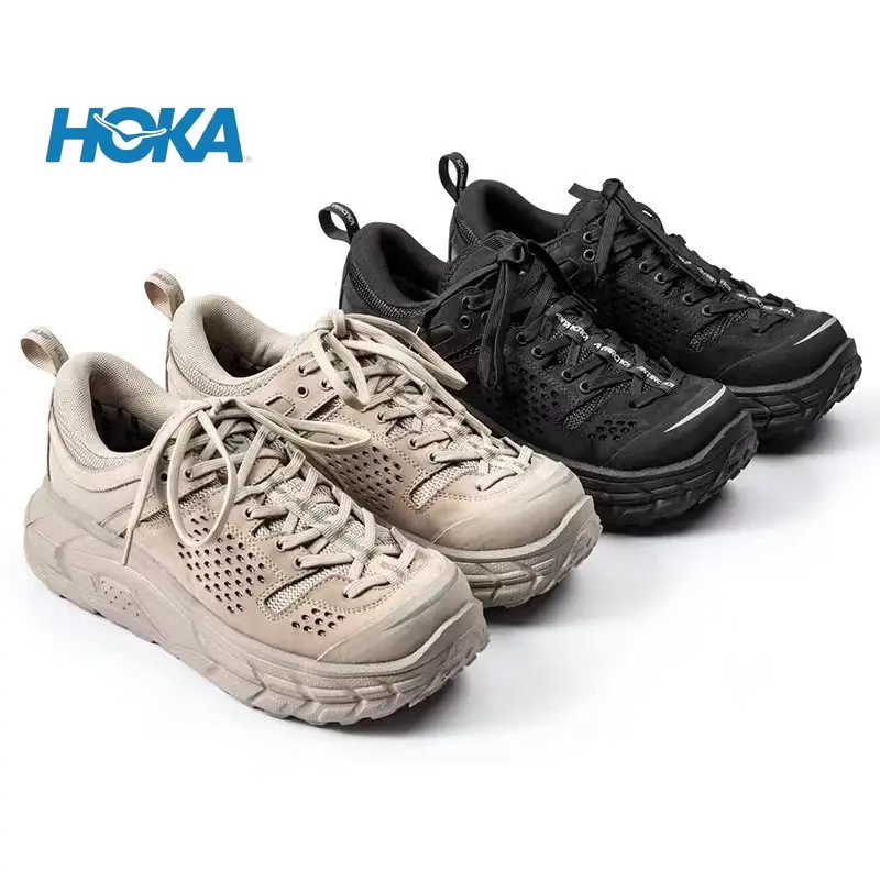 

Original HOKA TOR ULTRA LOW WP Men Low Top Outdoor Waterproof Hiking Shoes Functional Shoes Men Running Shoes Sneakers