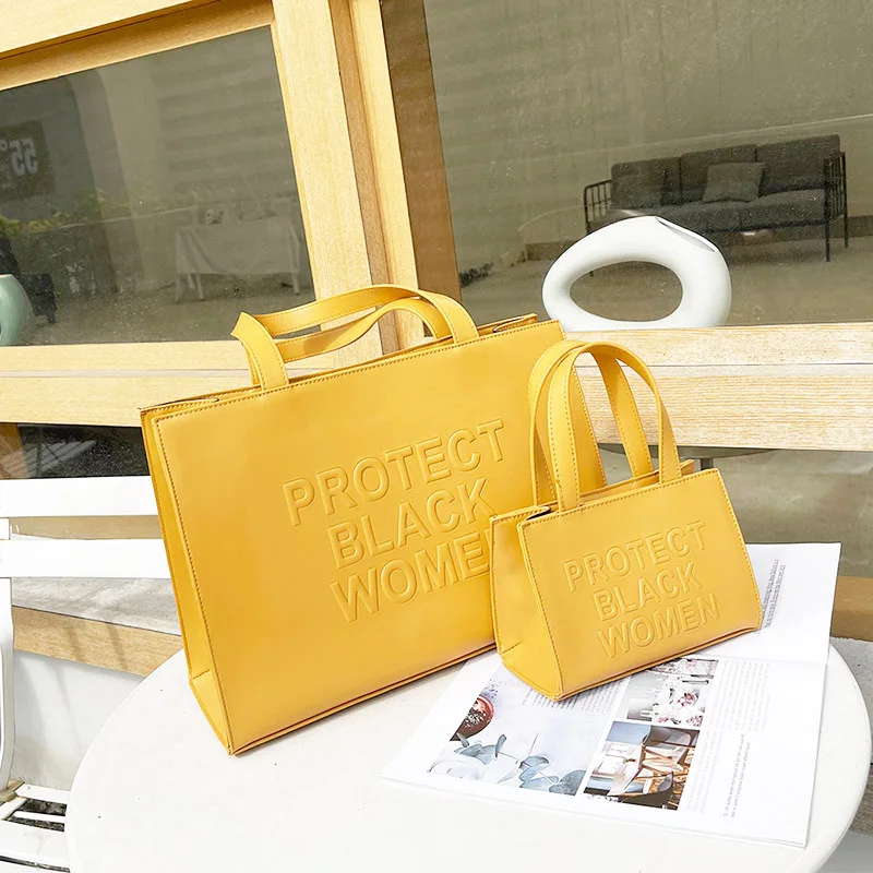 Famous Brand Large Capacity Crossbody Purses And Handbags Designer PU Small Protect Black Women Tote Bags With Magnetic Snap