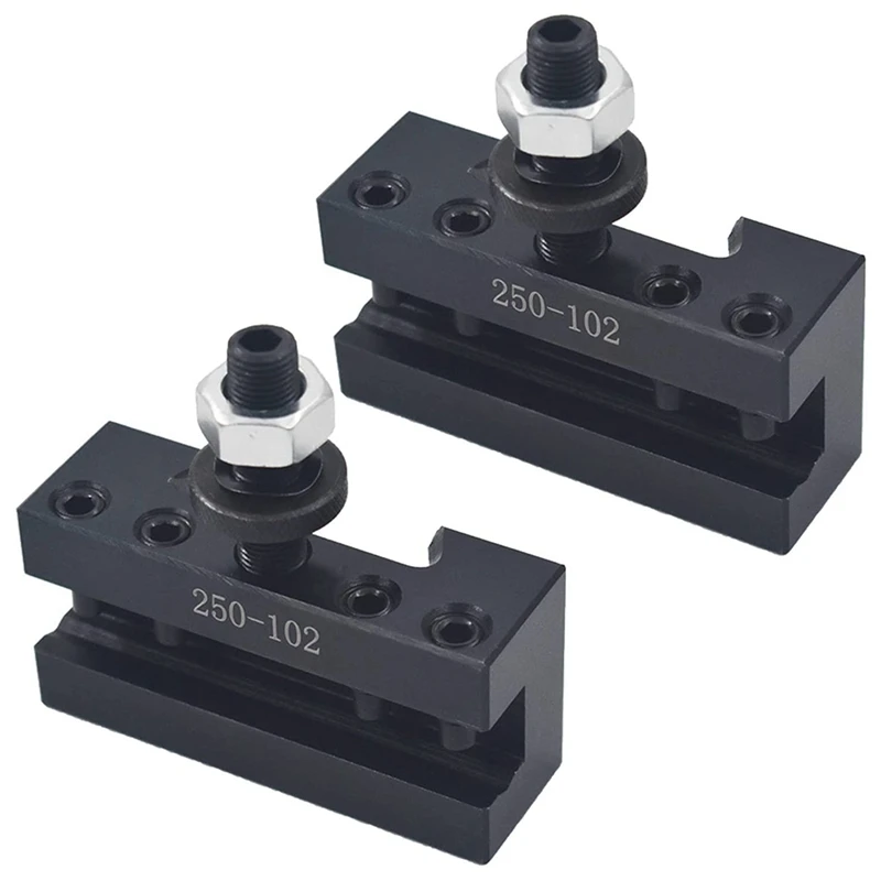 

2-Pack AXA 250-102 Boring, Turning & Facing Tool Holders for Wedge Type Tool Post for Mini Lathe Up to 12In