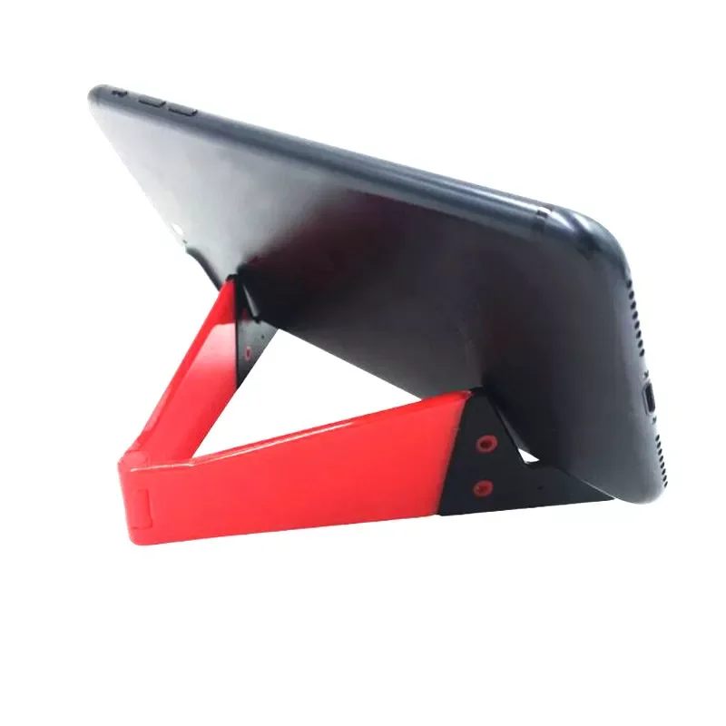 Foldable V Shape Cellphone Stand Holder Mobile Tablet Adjustable Desk Support Holder Rack