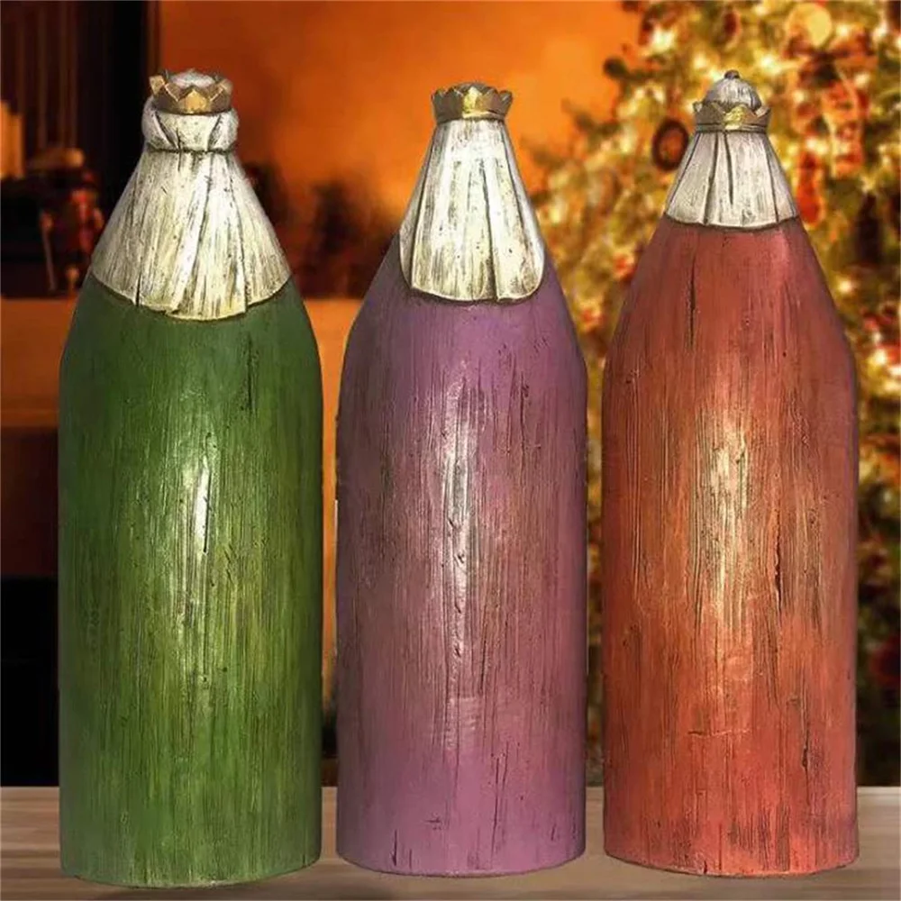 The Three Wisemen скульптурная Рождественская коллекция Смола ремесла для праздника