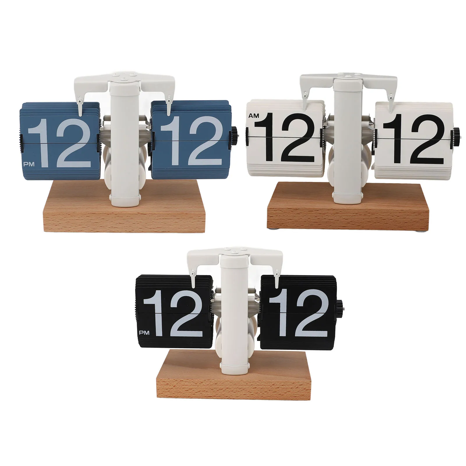 Цифровые часы с откидной крышкой регулируемые на батарейках большим количеством