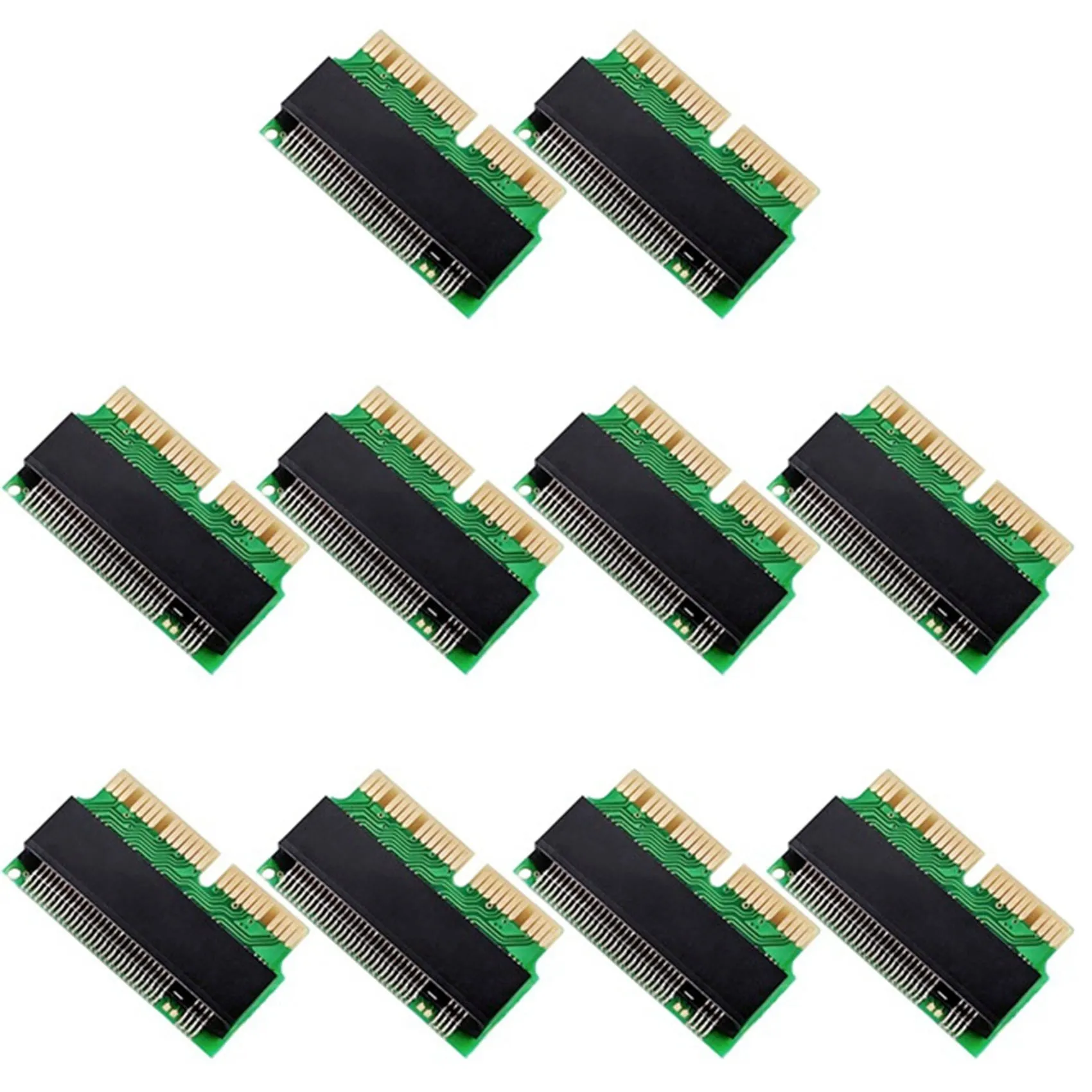 

10PCS NVMe PCIe M.2 M Key M2 SSD Adapter Card for A1465 A1466 for Pro A1398 A1502 Expansion