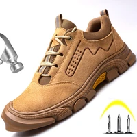 new indestructible steel toe shoes work sneakers male safety shoes anti puncture protective shoes construction industrial shoes