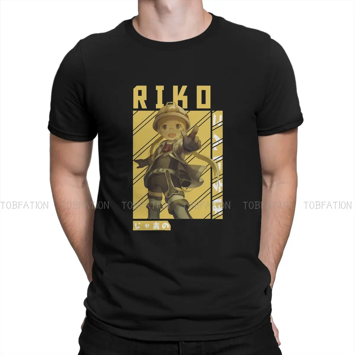 

Riko Mask Graphic TShirt Made in Abyss Cartoon Anime Printing Streetwear Comfortable T Shirt Male Tee Unique Gift Idea