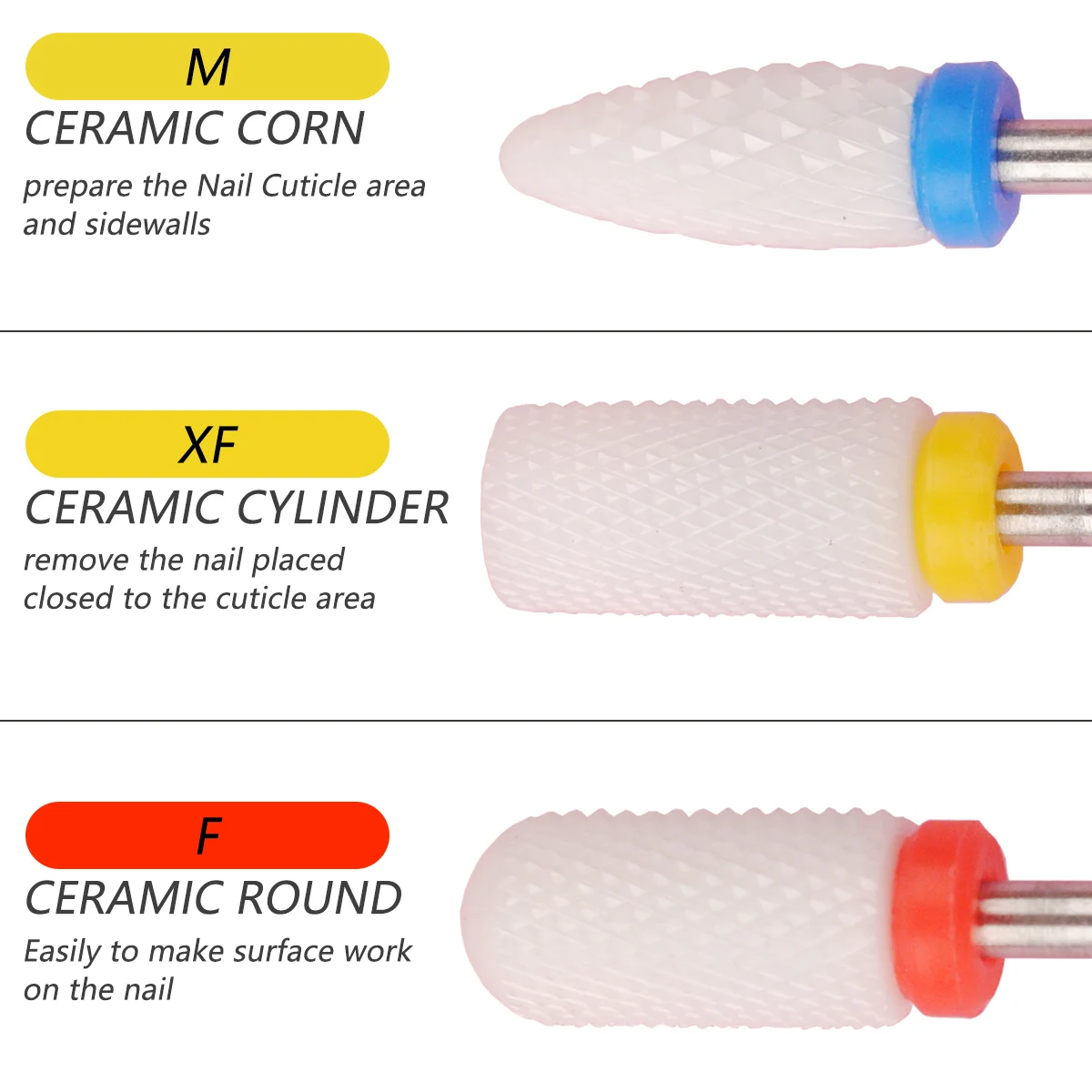 14 шт./коробка электрические пилки для ногтей