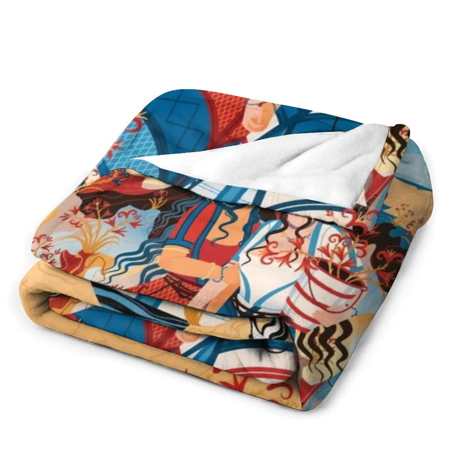 Любители Акриtiri - SFW Плед Путешествия Летние меховые изделия Кровать плед Одеяла