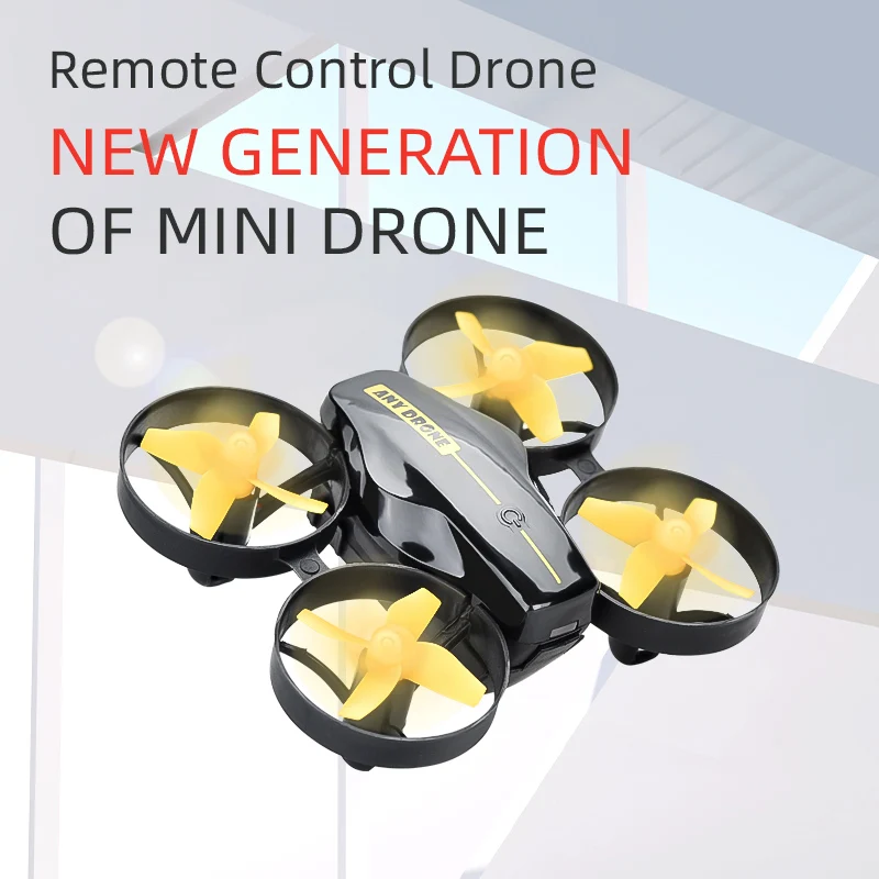 

RC Drone Mini Infrared Induction Hand Control Drone Altitude Hold 2 Controllers Quadcopter for Kids Toy Gift