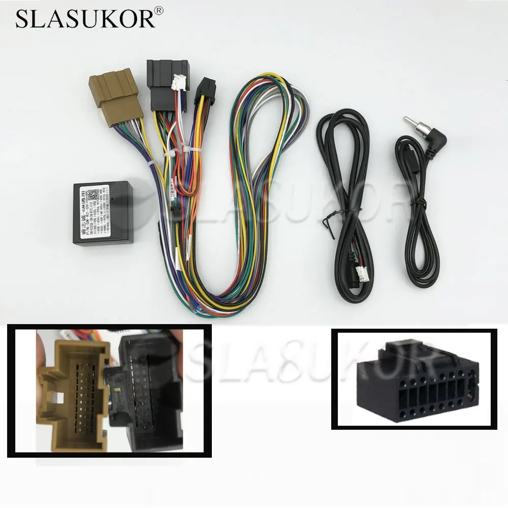 16 контактов двойной Din автомобильный радиоприемник Fascia ДЛЯ Buick Verano GS Chevrolet S10