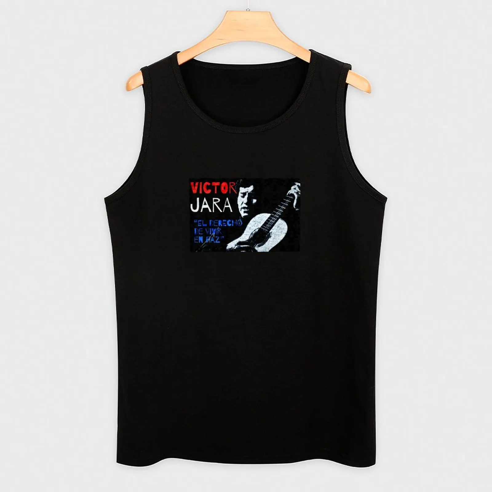 Виктор Джейра - Elelea de Leit en paz / The right to live in peace Tank Top Мужская хлопковая футболка для