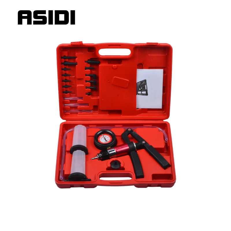 

ASIDI Hand Held Vacuum Pump Brake Bleeder Set Bleed tester Tool Kit Repair Tool