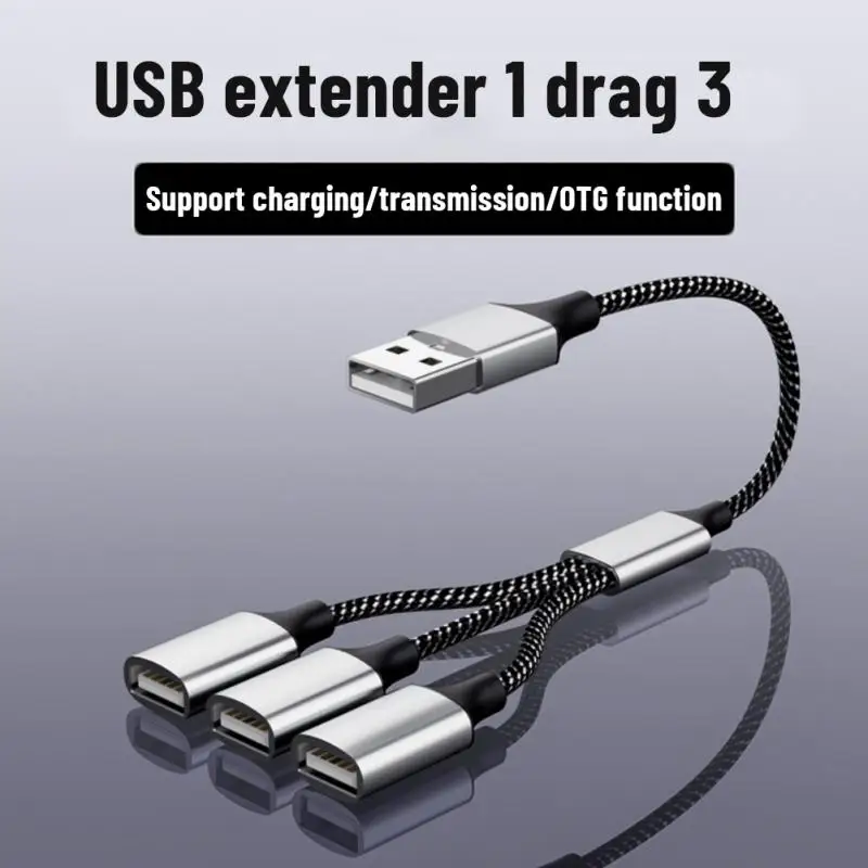 

4-портовый USB-C концентратор расширения 2,0 разветвитель высокоскоростной OTG адаптер Тип C концентратор USB портативный конвертер для ПК телефона ноутбука