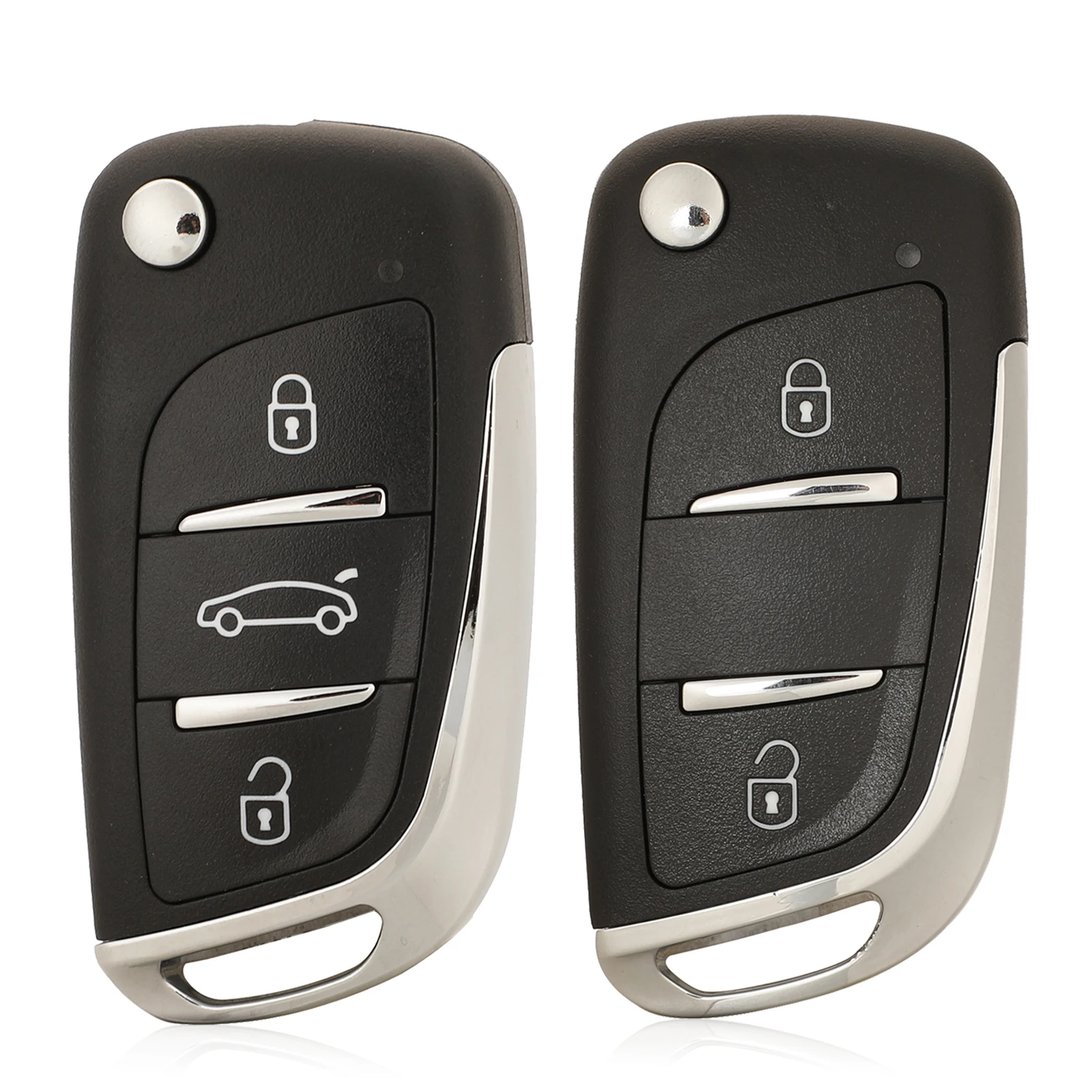 

jingyuqin 2/3B Flip Key Modified Key Shell For TOYOTA PRIUS VIOS CAMRY RAV4 HIGHLANDER COROLLA CROWN COROLLA EX For Mazda