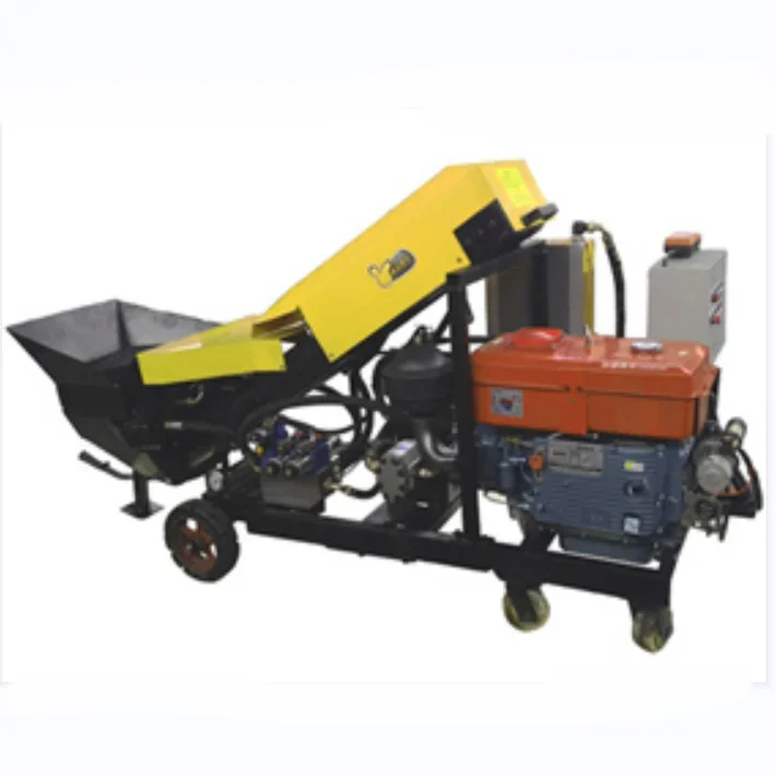 Прицеп высокого давления 15 м3/ч Concrete Pump China Mini C oncrete Conveyor Мобильные небольшие