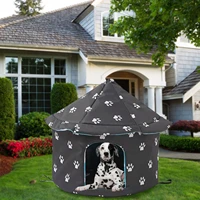 cat camouflage house cat cave pet house cat house with water resistant canvas roof large warm waterproof cat condo outdoor