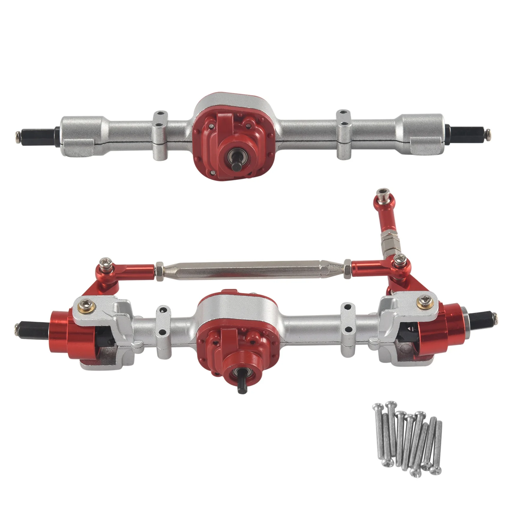 Передняя и задняя полная ось радиоуправляемого автомобиля для MN D90 D91 D96 D99S MN90 MN96