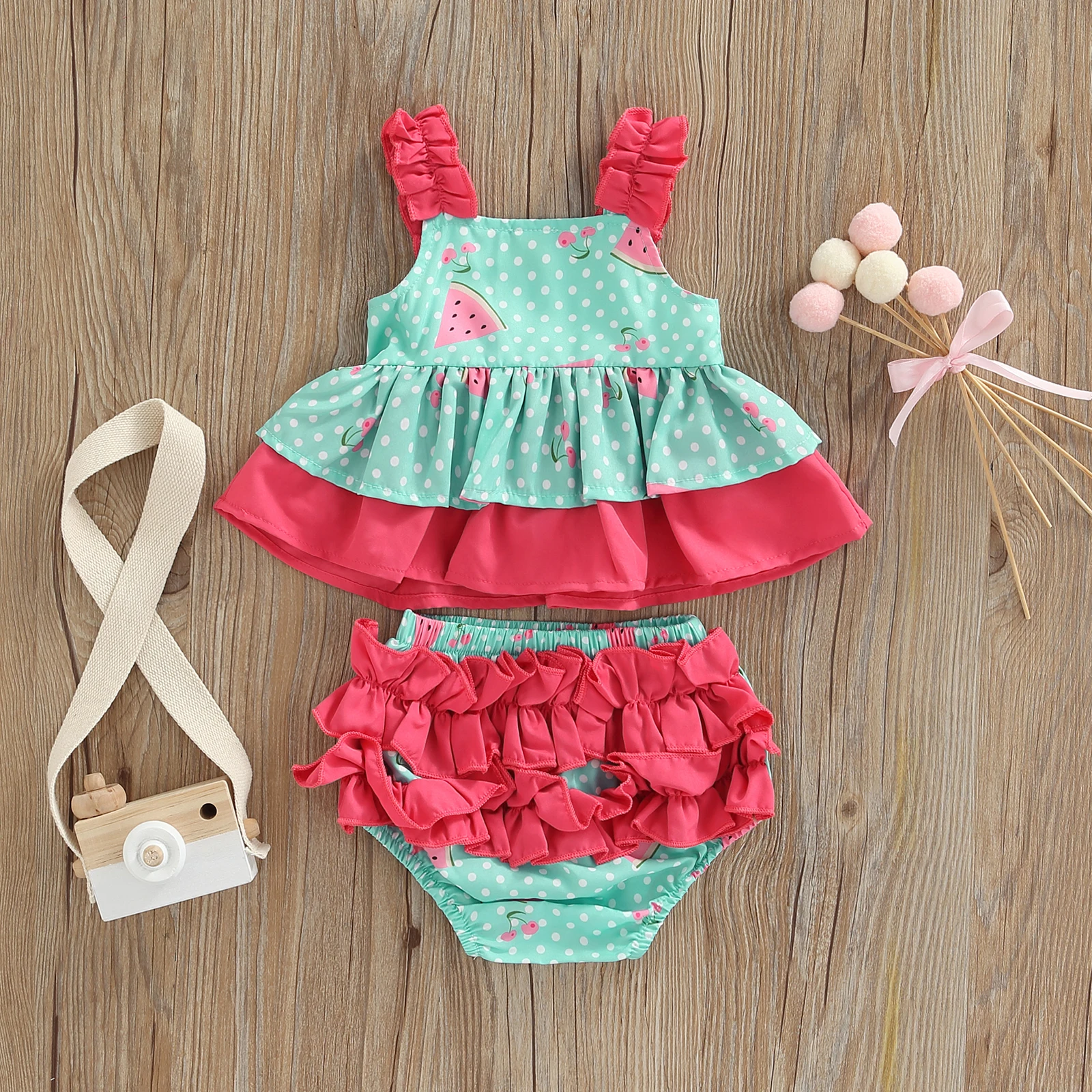 Ma &amp Baby 0-18M комплект одежды для новорожденных маленьких девочек с бантом блузка