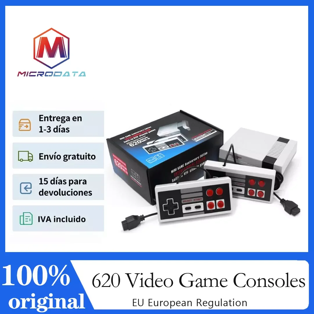 

620 Video Game Consoles FC Classic Nostalgic Retro NES 8-bit 620 Mini MIN Double Sparring Host Indoor Game Console