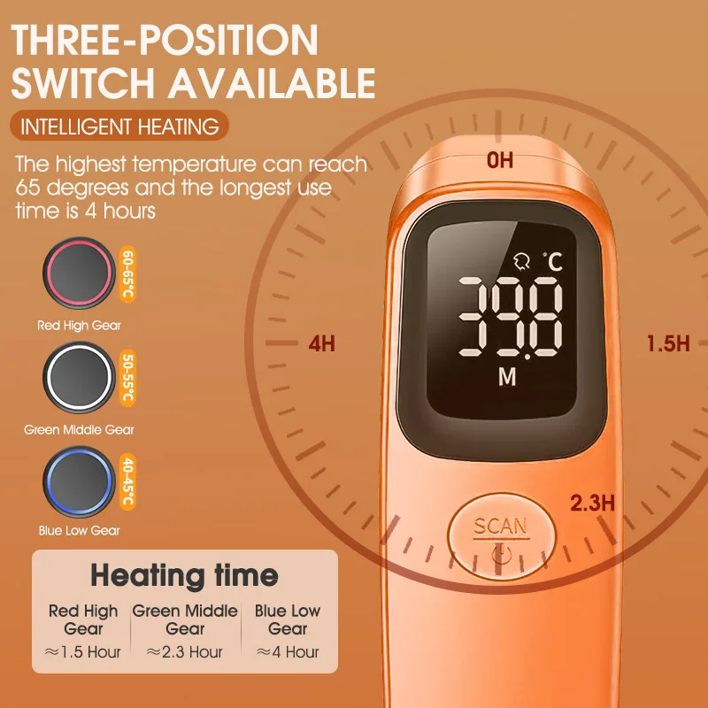 WEST BIKING Трехскоростной лыжный головной убор с электрическим подогревом зимняя