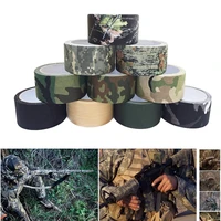 5m10m multi functional camo tape self adhesive camouflage hunting paintball airsoft rifle waterproof non slip stealth tape