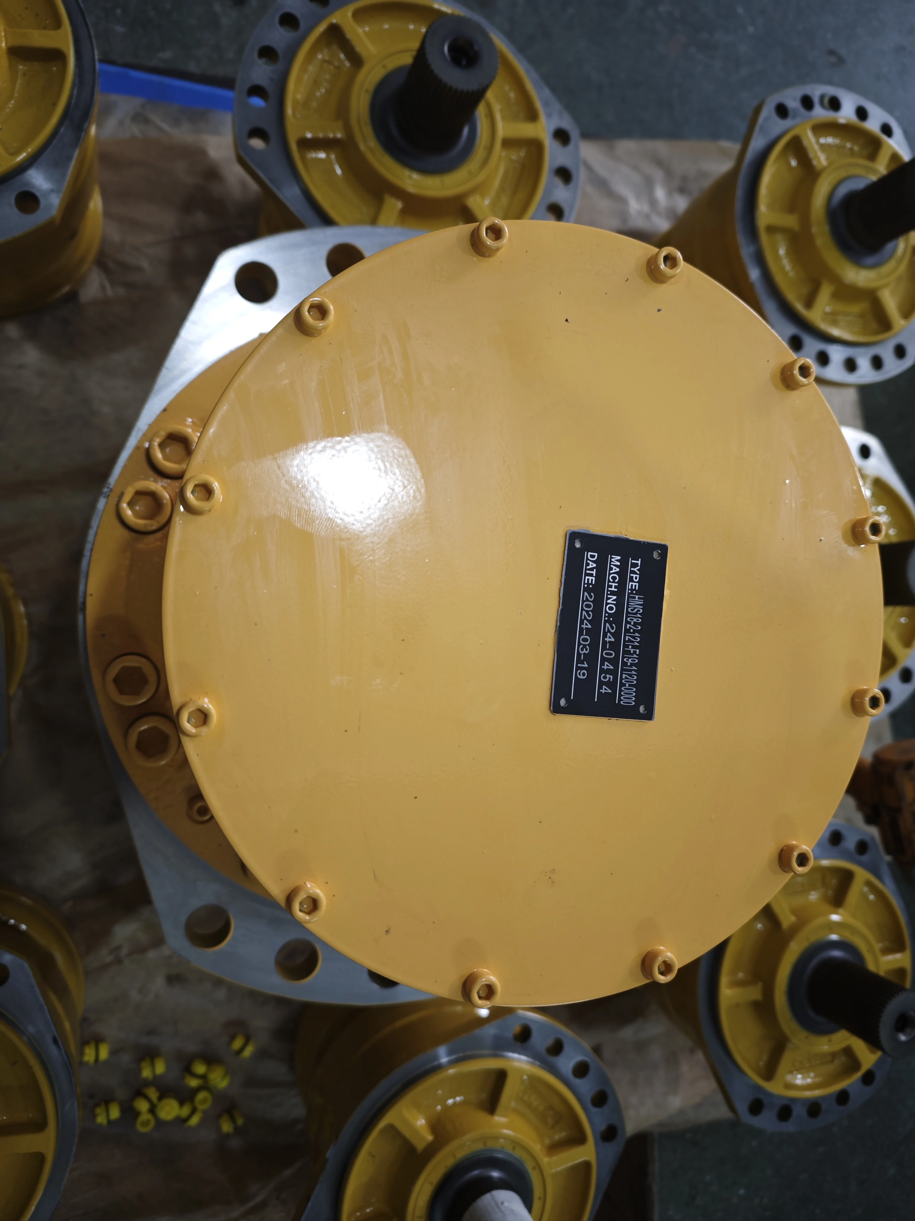 Фото Гидравлические поршневые двигатели MS MOTOR с шестерней MS18 MSE18 №5