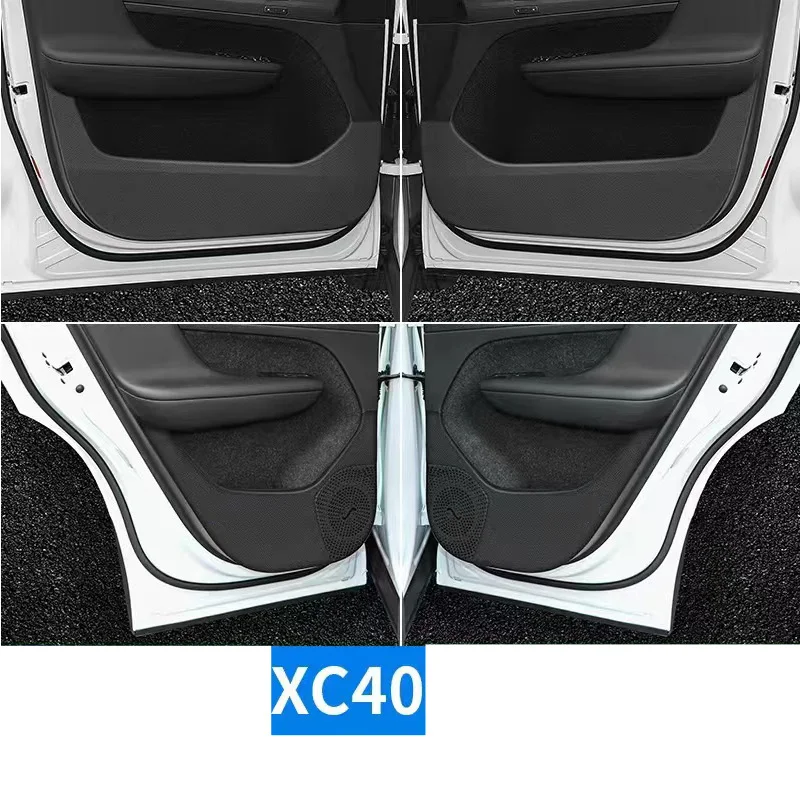 Фото Автомобильная наклейка для volvo s60 v60 xc90 s90 v90 xc40 xc60 дверная Противоударная подкладка внутренние четырехдверные защитные аксессуары автомобильные наклейки №5