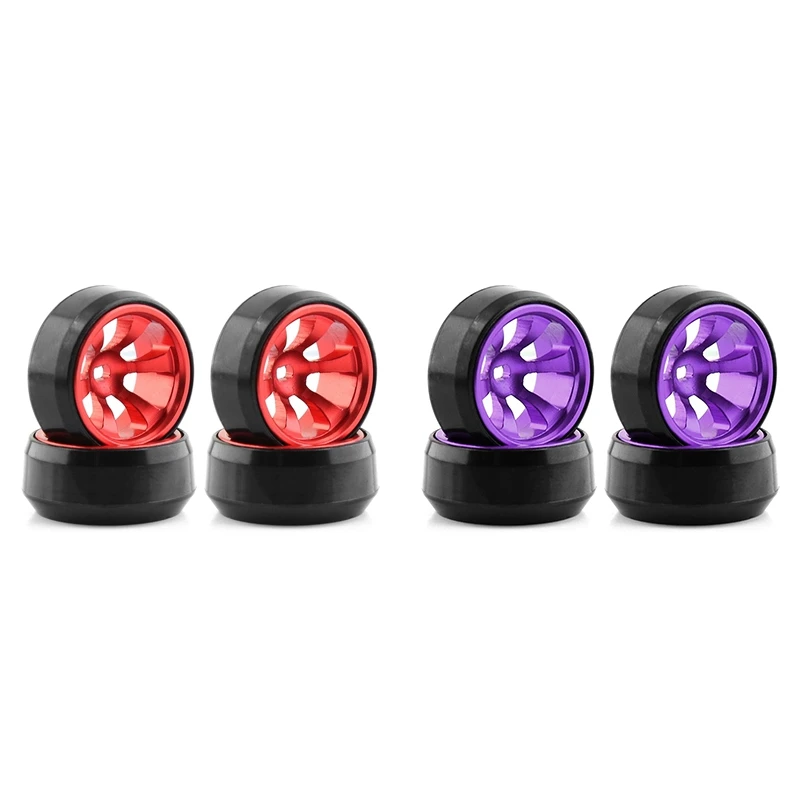 

Обновленные аксессуары для радиоуправляемых автомобилей, жесткая пластиковая дрифтерная шина, колесный обод для Wltoys 284131 K969 K989 Kyosho Mini-Z 1/28 ,1