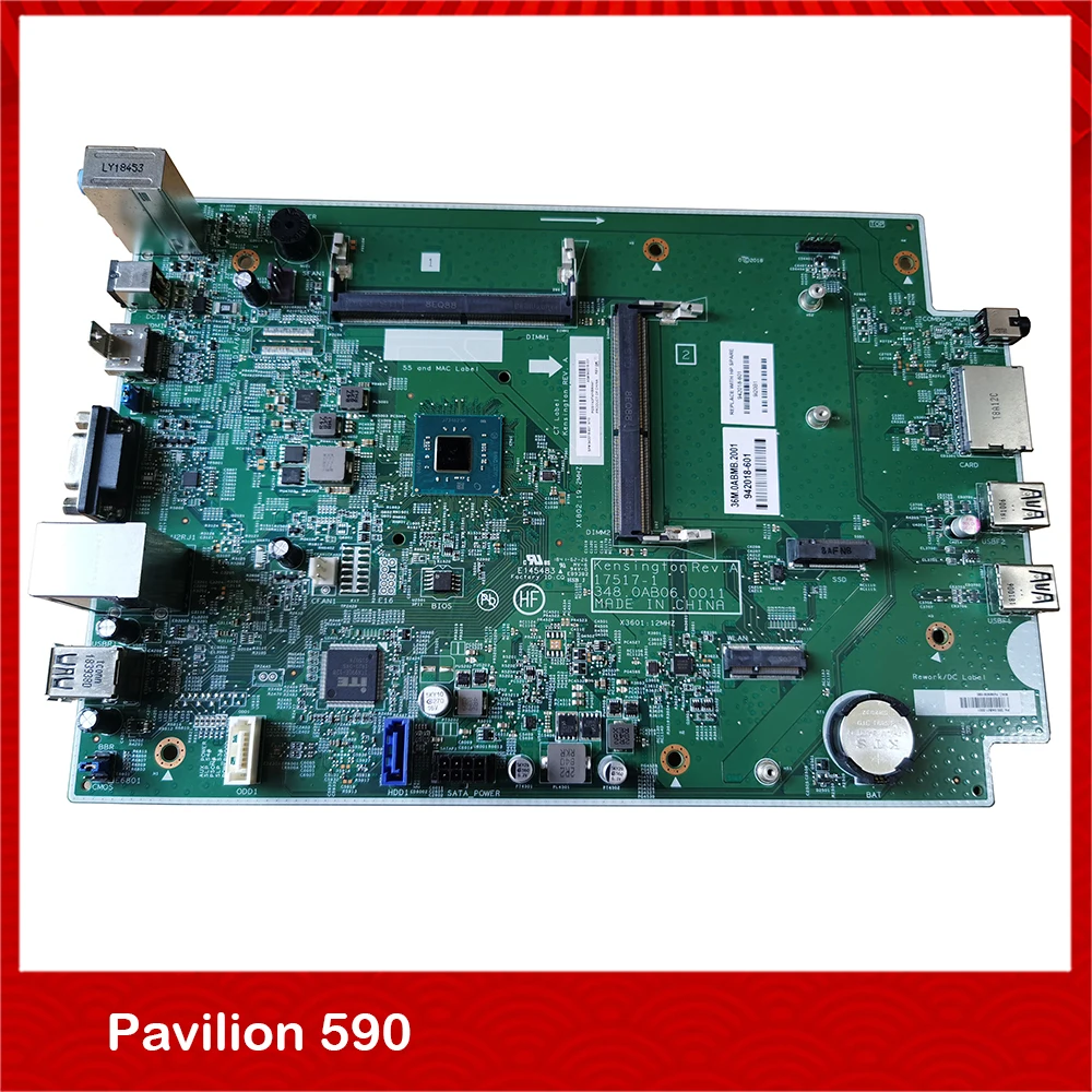 

Original Desktop Motherboard For HP Pavilion 590 942018-001 942018-601 17517-1 J5005